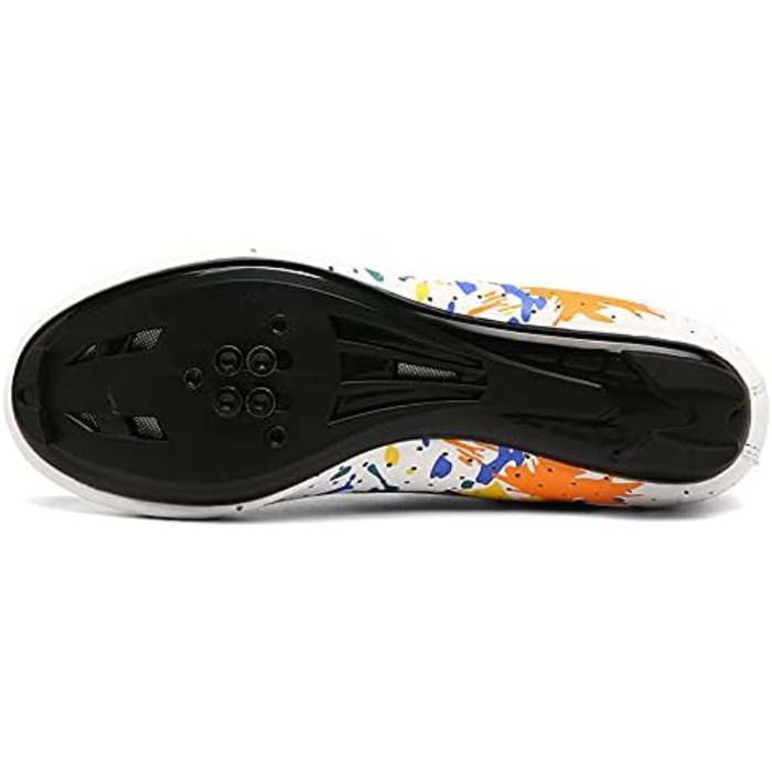 Чоловічі велотуфлі для MTB, шосе та тренувань. Сучасні, дихаючі, сумісні з SPD/SPD-SL (43 EU, білі)