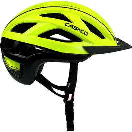 Велосипедний шолом Casco Cuda 2 неоново-жовтий, розмір L (59-62 см), глянцевий