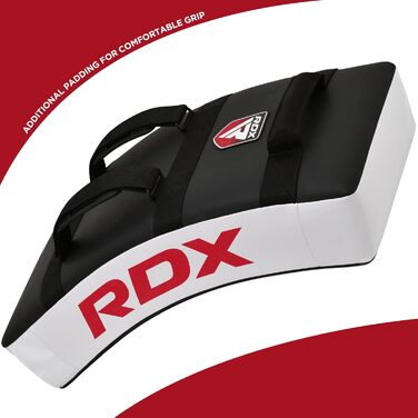 Шлагкішен RDX для бойових мистецтв: кикбоксинг, карате, ММА, муай-тай, таеквондо (1 шт., білий)