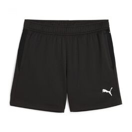Дитячі спортивні шорти для дівчаток PUMA Active G Shorts, чорні з білим логотипом