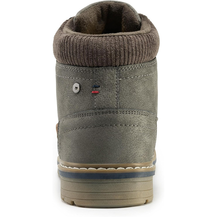 Чоловічі зимові черевики CC-Los: теплі, з підкладкою, антиковзаючі, розмір 40-48 EU (43 EU, сірий 46)