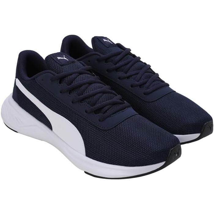 Кросівки для бігу PUMA Night Runner V2 (Чорний, Білий, Navy, Білий) 44.5 EU