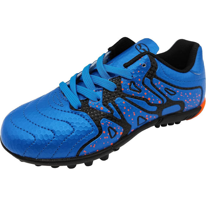 Дитячі футбольні бутси для тренувань на твердих поверхнях. Легкі футбольні кросівки для хлопчиків та дівчаток, розмір 30-40 EU, блакитні