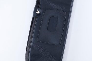 Чохол для кия для більярдного кия, чорний/коричневий - для 1/2 кия, переносна сумка для більярдного кия, снукеру