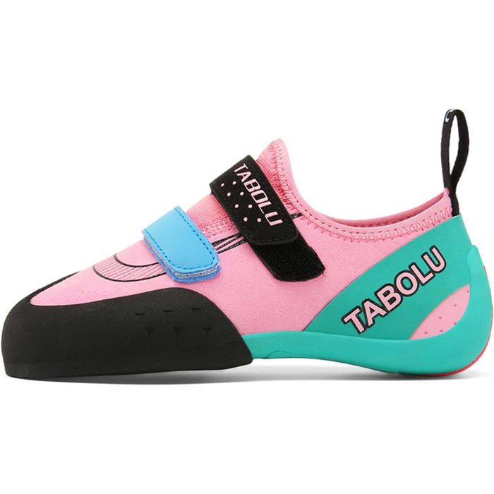 Дитячі скелелазні туфлі для початківців, Indoor, Bouldering, легкі, рожеві, 34 EU