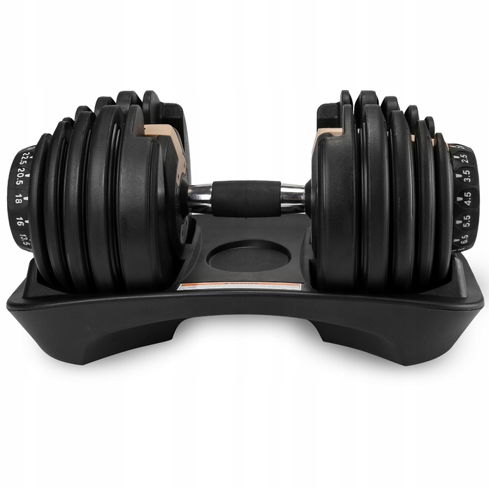 Регульовані гумовані гантелі Urbogym 1 x 24 кг