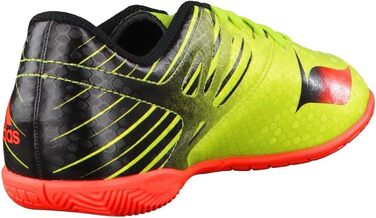 Дитячі футбольні бутси adidas Messi 15.4 Indoor для залу, 28 EU, зелені, Semi Solar Slime, Solar Red, Core Black