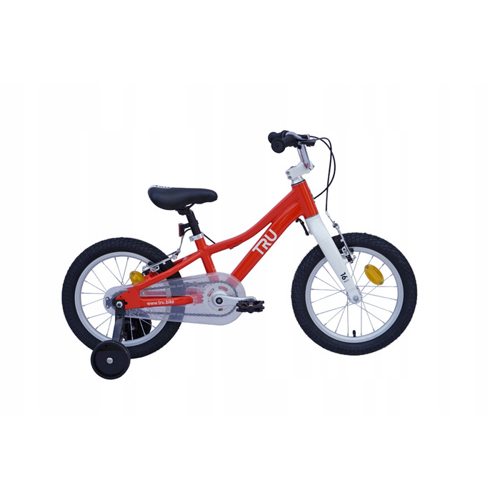 Дитячий велосипед TRU 16 дюймів, алюмінієвий, багатокольоровий, 8 кг