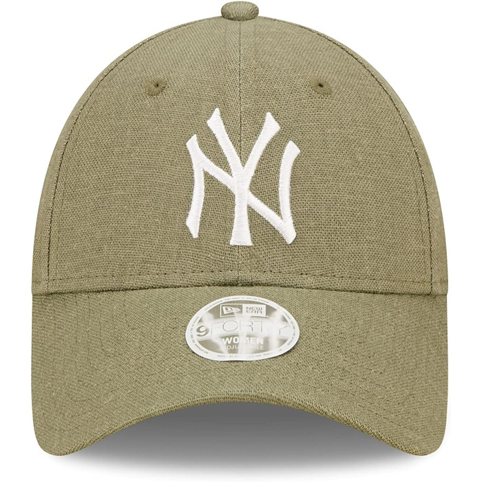 Кепка New Era New York Yankees 9Forty Adjustable Linen Stone White для жінок