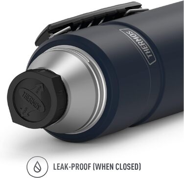 Термос Thermos SK2010 Stainless King 1,2 л, вакуумний, нержавіюча сталь, синій