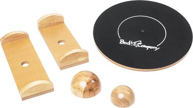 Балансувальна дошка Bad Company з дерева (MDF), терапевтичний балансувальний диск, студійна якість, 45 см