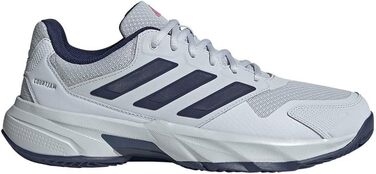 Тенісні кросівки adidas CourtJam Control 3 Clay для ґрунту, Halo Blue/Dark Blue/Team Shock pink, 46 2/3 EU