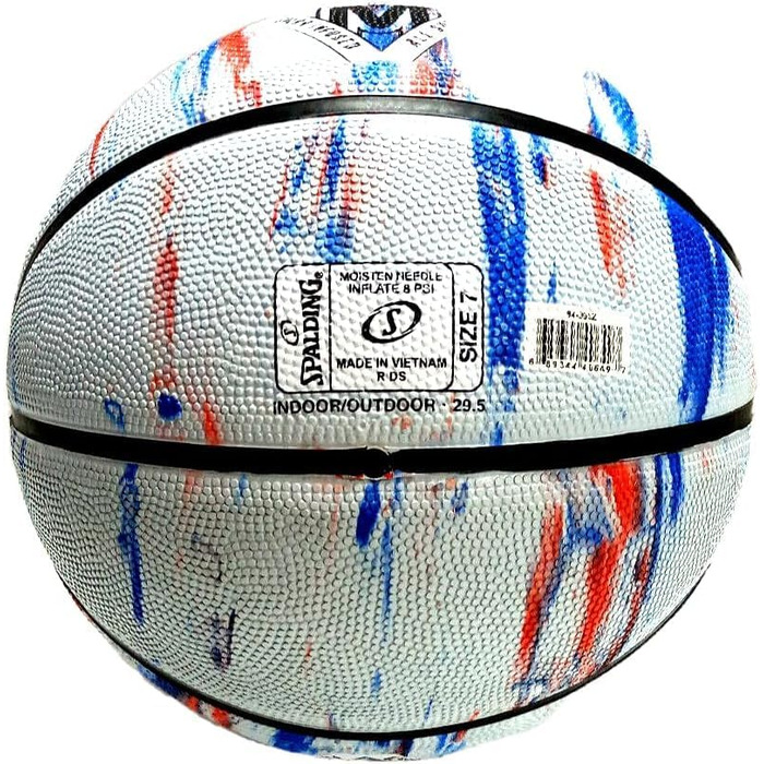 Баскетбольний м'яч Spalding TF-150, розмір 7, білий