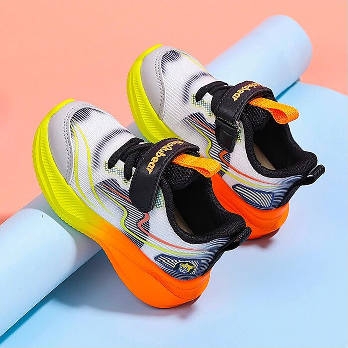 Дитячі кросівки для спорту та активного відпочинку, легкі, з неслизькою підошвою (31 EU, помаранчевий)
