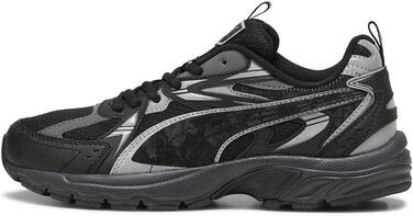 Жіночі кросівки PUMA Milenio Tech Dayinight – стильні та зручні (39 EU, Puma Black Silver Dark Gray)