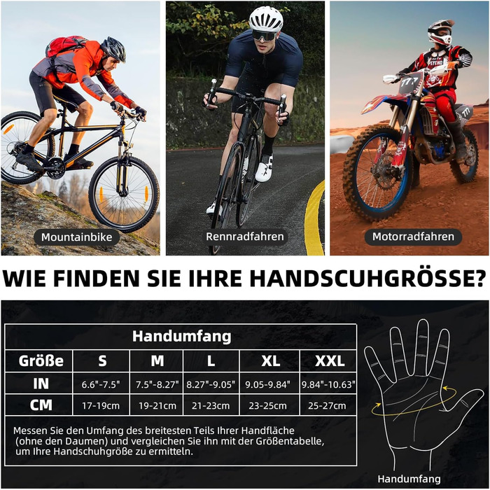 Велосипедні рукавички Souke без пальців, з підкладкою, для гірського велосипеда, антиковзаючі, дихаючі, з відбиваючими елементами, для чоловіків та жінок