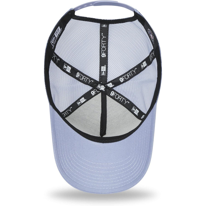 Кепка бейсболка New Era A-Frame Trucker з козирком New York Yankees, фіолетовий