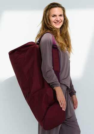 Сумка для йоги Yogistar Extra Big, нейлон, 75 см, чорна