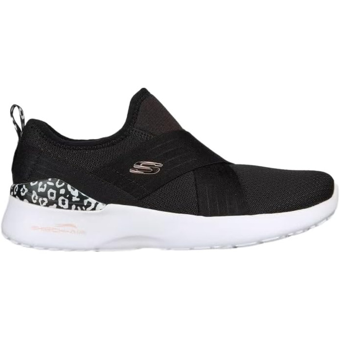 Кросівки Skechers Skech-air Dynamight Winly для чоловіків (35 EU, чорно-рожевий)