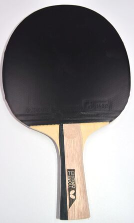 Настільна ракетка Butterfly Timo Boll Bronze для амбітних гравців, ITTF сертифікований наклад Addoy, увігнута ручка, дерев'яний колір
