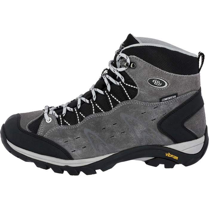 Черевики трекінгові Bruetting Mount Bona High, сірі, 37 EU