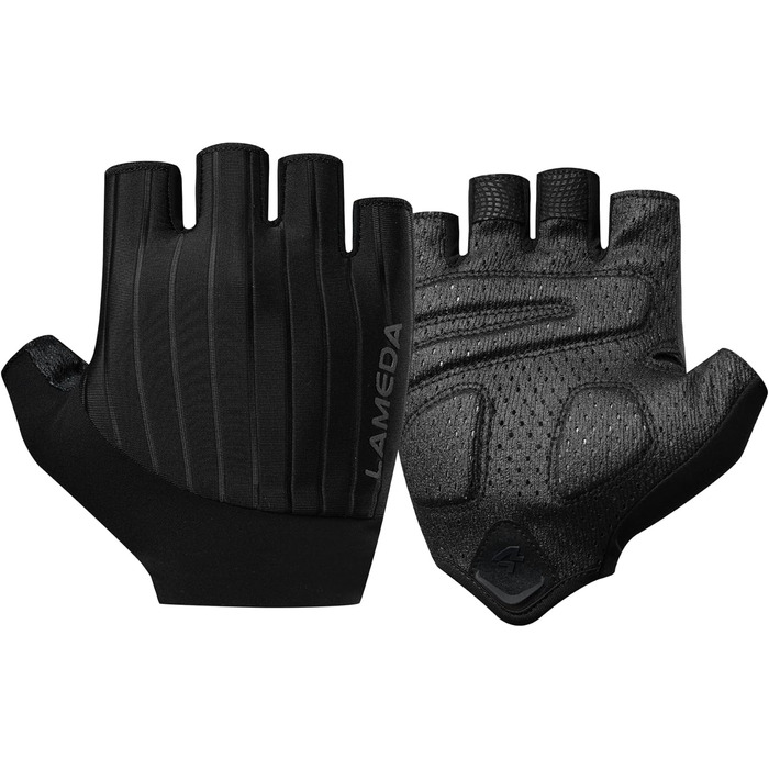 Велосипедні рукавички Ameda: тонкі, літні, дихаючі, з антиковзким покриттям, для шосе та MTB, чоловічі та жіночі, зелені (L, чорні)
