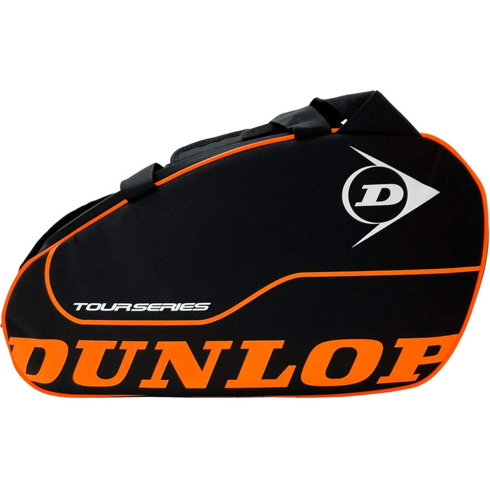 Сумка для падел-тенісу Dunlop Tour Intro Black/Orange 10316686 - Оригінальна спортивна сумка