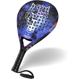 Падельна ракетка Matchu Panther з чохлом, карбон 3K/18K, EVA, 3D-грип, 47x3,8 см, 360 г, для початківців і професіоналів