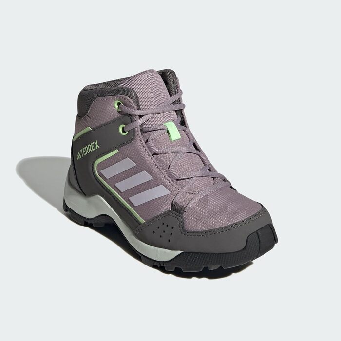 Дитячі трекінгові черевики Adidas Terrex Hyperhiker Mid (33 EU, б/в, Fig Silver Dawn Green Spark)