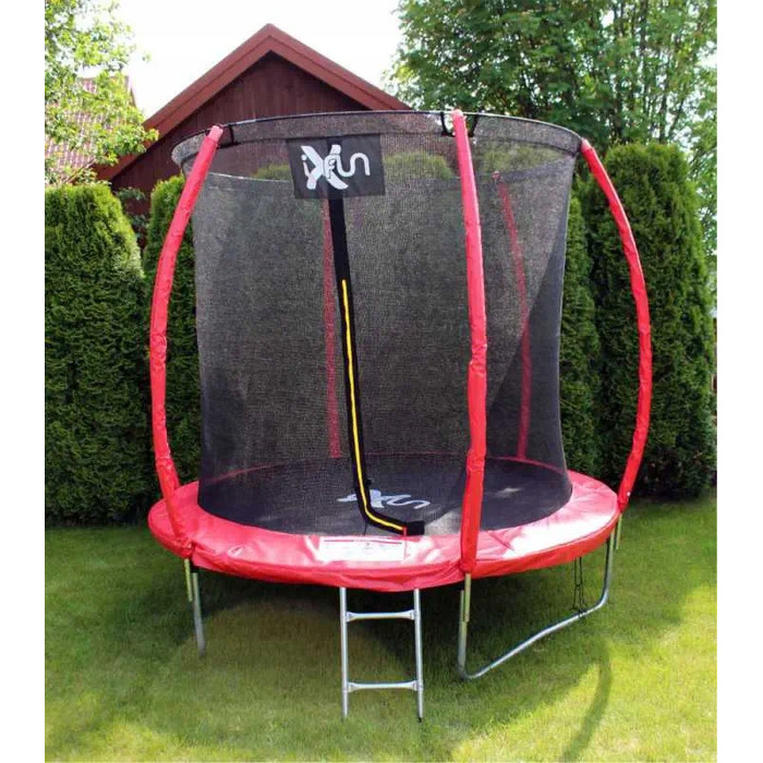Батут із сіткою IXFun 370 см FT 12 (365-374 см)