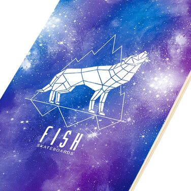 Лонгборд Fish 41 дюйм для даунхілу, 8 шарів канадського клена, повністю зібраний круїзер, фрістайл