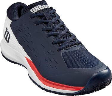 Кросівки для тенісу Wilson Rush Pro Ace Clay WRS332740, 44 EU, Navy/Blazer White/Infrared