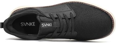 Чоловічі кросівки Slip-On, чорні, для ходьби та фітнесу, дихаючі, без шнурівки, для відпочинку та бізнесу (42.5 EU)