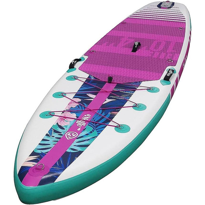 Дошка для сап-серфінгу SKIFFO Elle 10’4” надувна, 315x79 см, з веслом та насосом