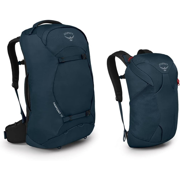 Чоловічий туристичний рюкзак Osprey Farpoint 70 літрів