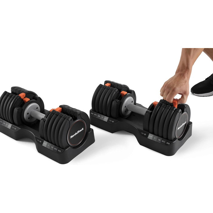 Набір гантелей NordicTrack 25 кг з регульованою вагою