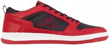 Кросівки Kappa Unisex Lineup Low для бігу по вулицях, червоно-чорні, 40 EU