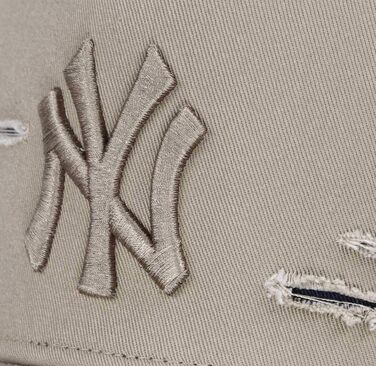 Кепка бейсболка New Era Outdoor Patch Olive з регульованим розміром, колір оливковий, стиль Yankees