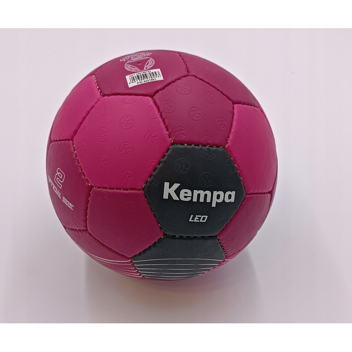 Гандбольний м'яч Kempa Leo, бордовий/чорний, розмір 2