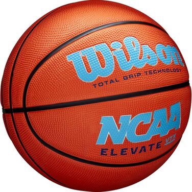 Баскетбольний м'яч Wilson NCAA Elevate VTX розмір 7, оранжево-синій, для дорослих, унісекс