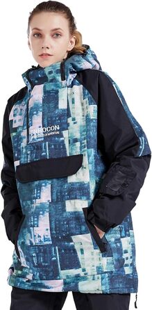 Жіночий сніговий костюм Bluemagic: тепла та дихаюча куртка-софтшелл для активного відпочинку. XL, зелений