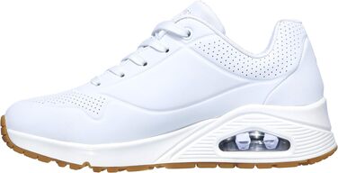 Жіночі кросівки Skechers UNO Stand ON AIR, білі (WHT), матеріал Durabuck, розмір 37 EU