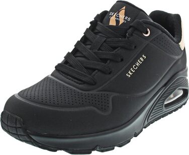 Жіночі кросівки Skechers UNO Kat Neato 2, чорні, Durabuck Mesh Trim, розмір 38.5 EU