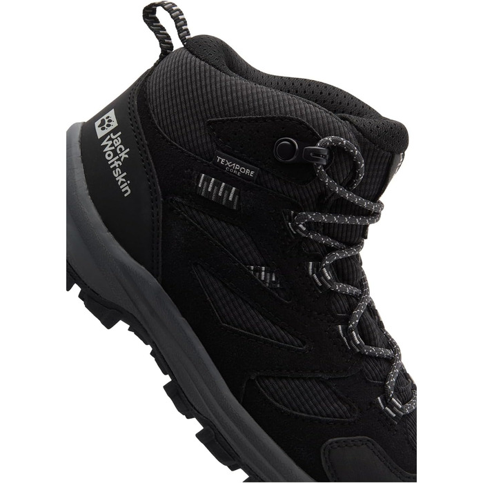 Черевики туристичні Jack Wolfskin Vojo Tour Texapore Mid K (38 EU, Phantom)