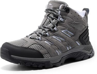 Черевики для піших прогулянок NORTIV 8 жіночі, 39 EU, темно-сірий замш