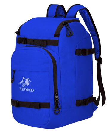 Чохол для лиж KEOFID: універсальний, 50L, для жінок та чоловіків, синій