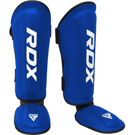 Захист гомілки RDX для кікбоксингу, Muay Thai та MMA, шкіра Maya Hide, сертифікований SMMAF/SATRA, для чоловіків і жінок