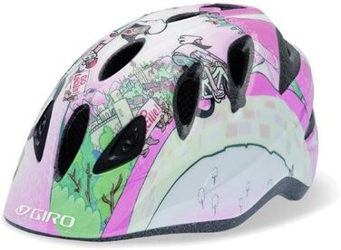 Дитячий велосипедний шолом GIRO Rascal Pink Lucille, універсальний, 50-54 см