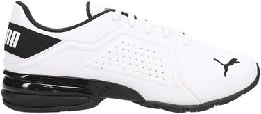 Кросівки Puma Viz Runner Cross для чоловіків, розмір 42.5 EU, широка колодка, чорно-білі