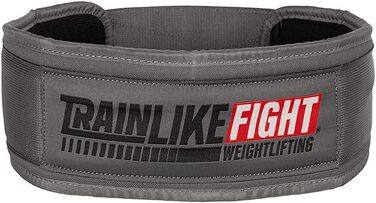 Пояс для важкої атлетики TRAINLIKEFIGHT, функціональний, для фітнесу, зі стійкою підтримкою попереку, синій Cookie Blue